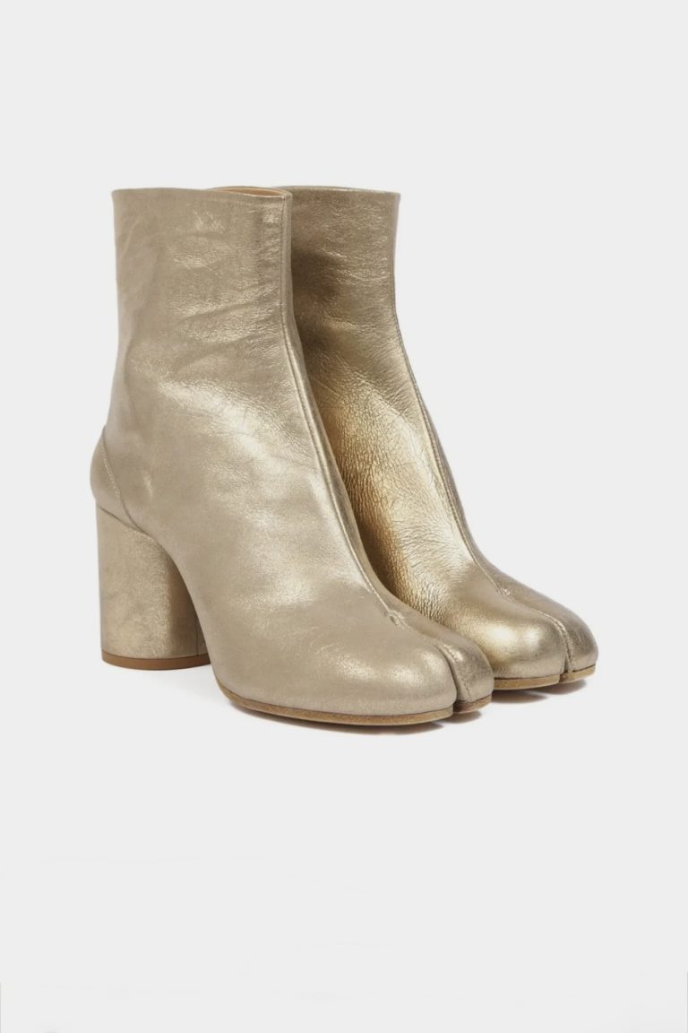 Золоті ботильйони Tabi Maison Margiela